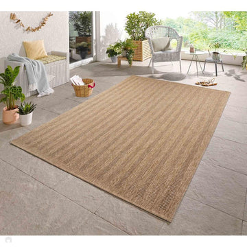 Harper Herringbone HRP03 Jute-Look In-Outdoor Natural Rug-Desire Rugs-Rug Love - The Most Loved Rug Store